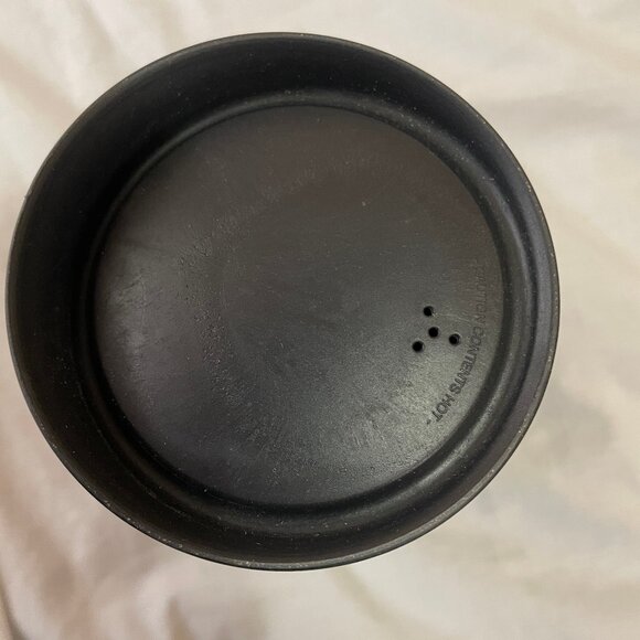 Huskee Reusable Coffee Cup - Charcoal 12 oz. With Lid Open Box - Picture 9 of 15